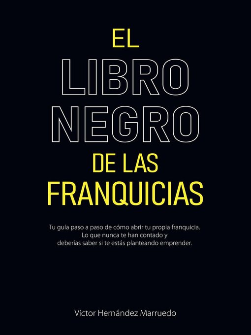 Title details for El libro negro de las franquicias by victorhernandezmarrueno - Available